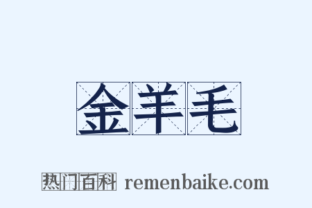金羊毛是什么意思的图片